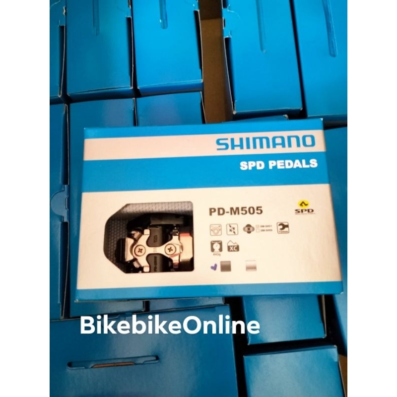 SHIMANO M505 CLEATS PEDAL Shopee Philippines