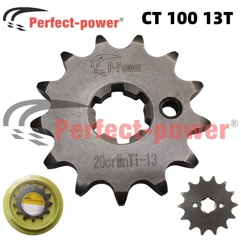 Chain sprocket bajaj ct 100 hot sale