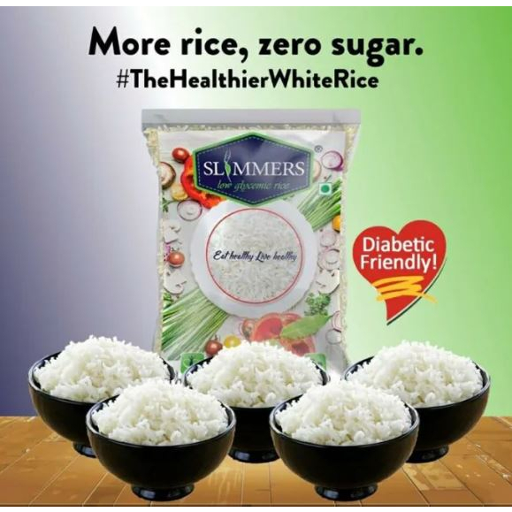 Slimmers Rice Low Glycemic White Rice DiabeticFriendly Shopee