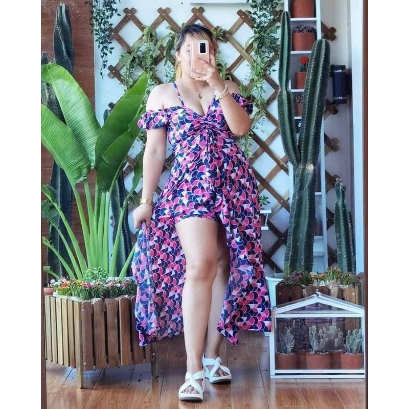 PLUS SIZE ROMPER DRESS Shopee Philippines