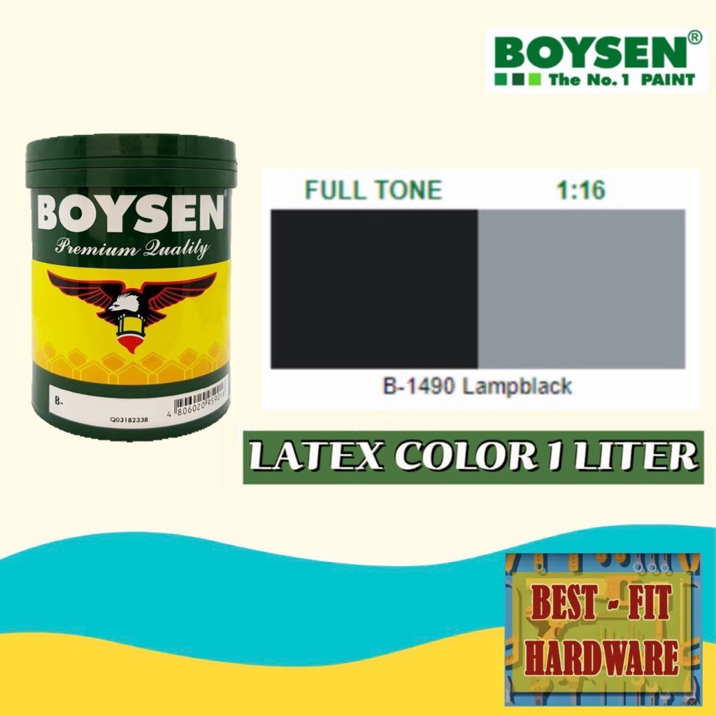 BOYSEN - LATEX ACRYCOLOR / ACRY / ACRICOLOR / ACRI COLOR 1 LITER ...