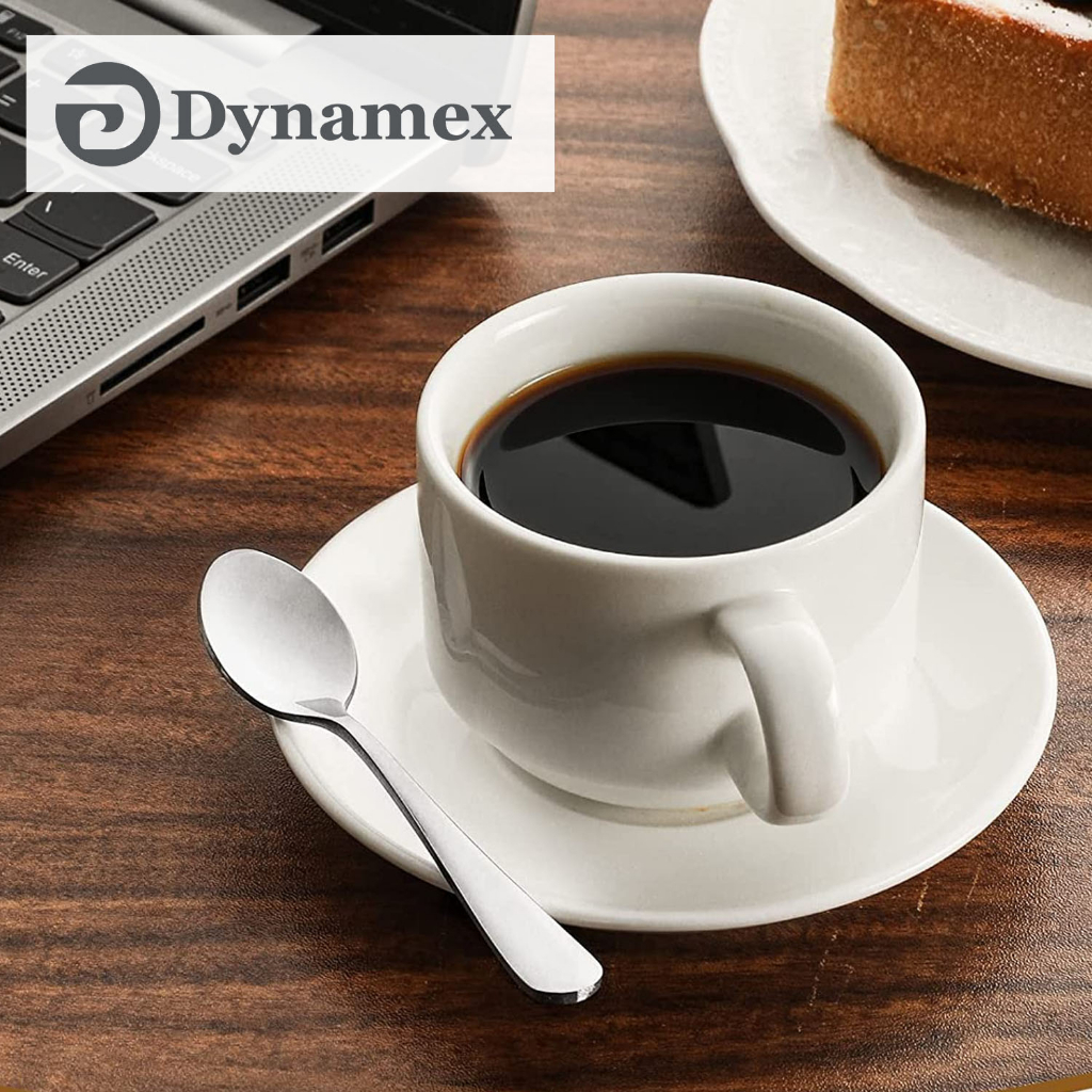 Dynamex 6pcs 12.5cm Coffee Espresso Mini Teaspoon Set K198 | Shopee ...