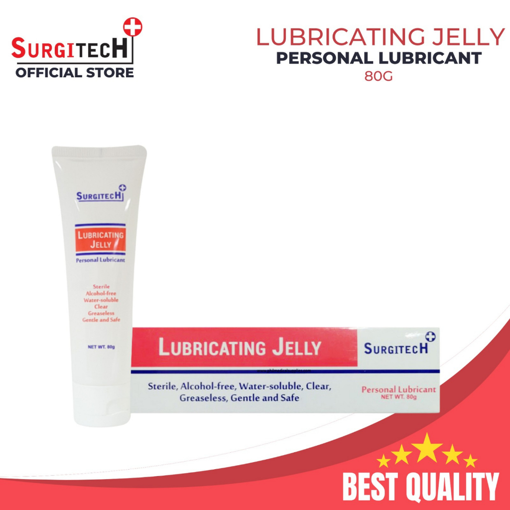 Surgitech Sterile Lubricating Jelly 80g Shopee Philippines
