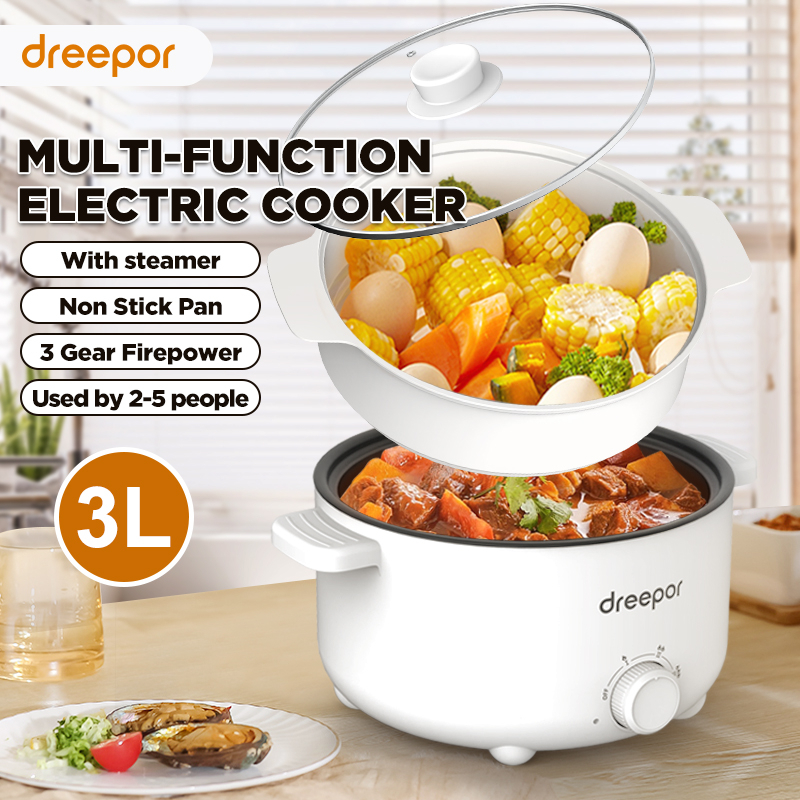 Electric Cooker With Free Steamer Multifunctional Rice Cooker Small hot