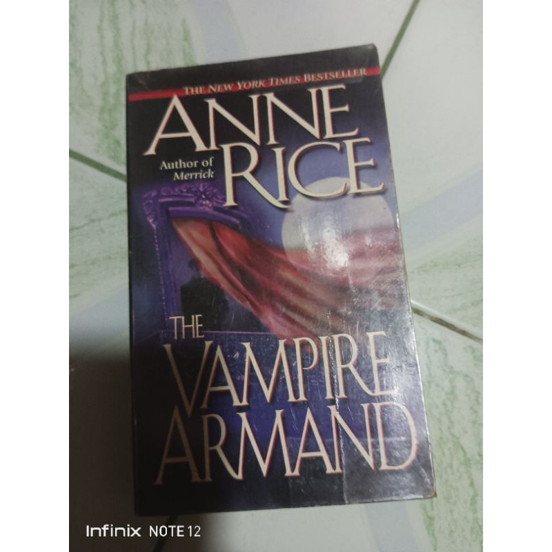 The Vampire Armand by Anne Rice Shopee Philippines