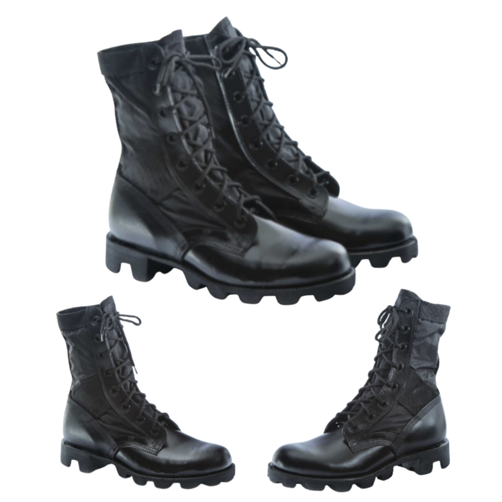 Gibson Cat rotc Combat Boots Unisex Black