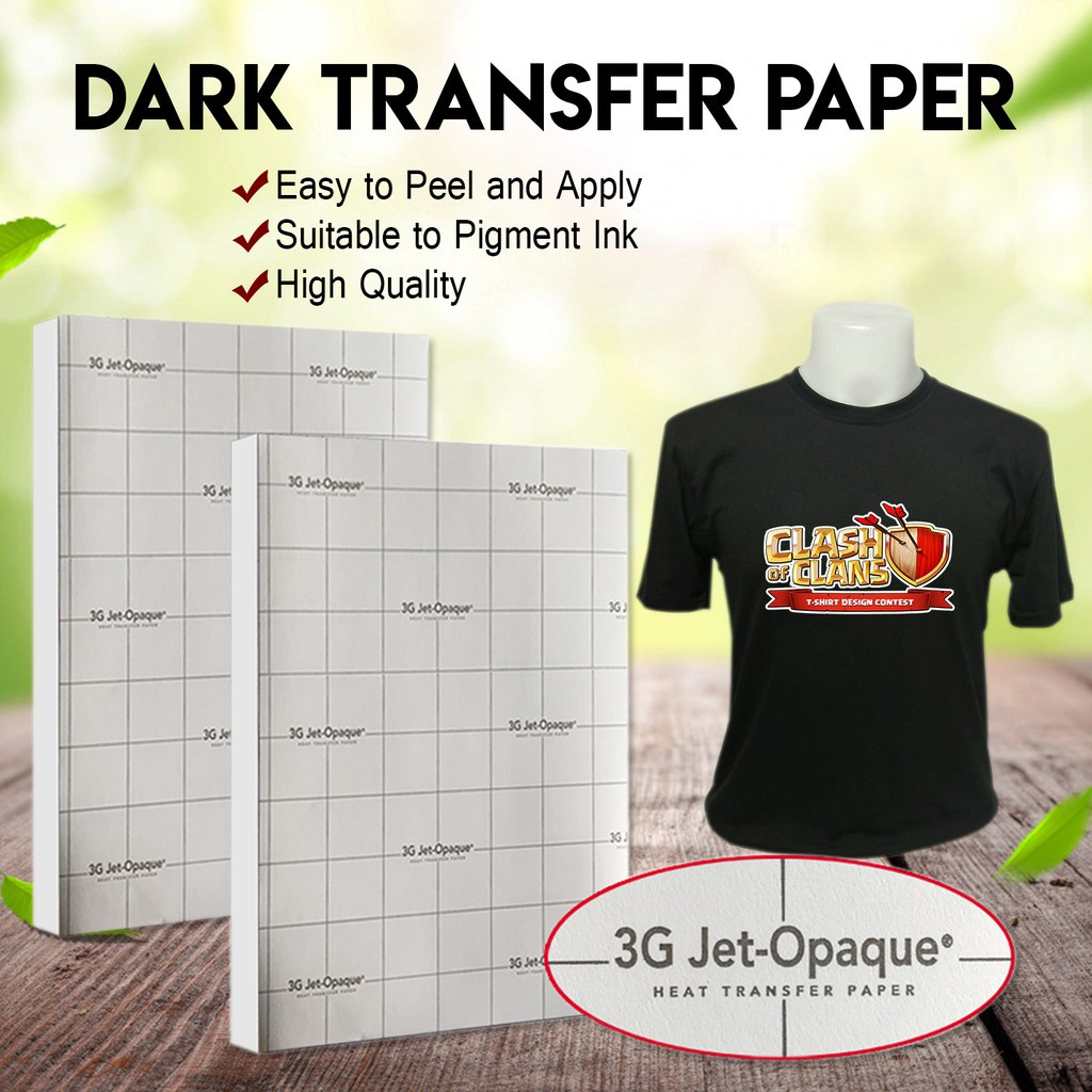 3G Jet Opaque Dark A4 Size | Shopee Philippines