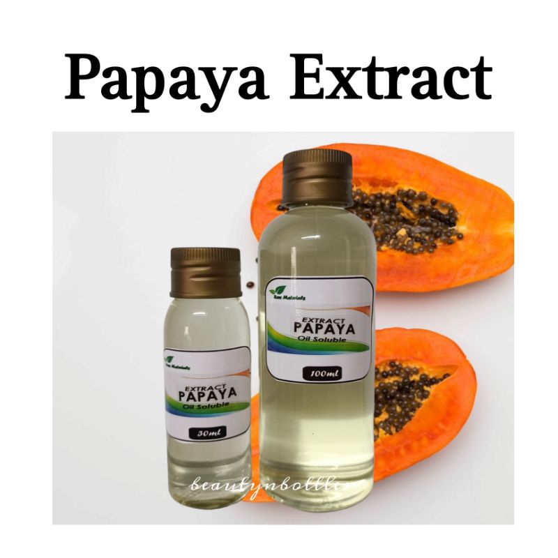 Papaya extract (oil and watersoluble) Shopee Philippines