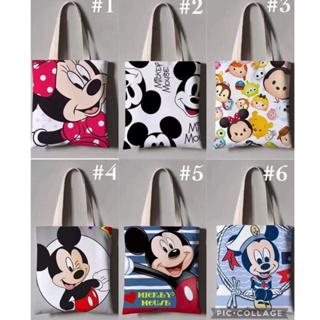 Women's Bag Mickey Mouse Cartoon Pictures Shoulder Bags Cute Girl Messenger  Bag Coin Purse Fashion Anime Women Bags Gifts