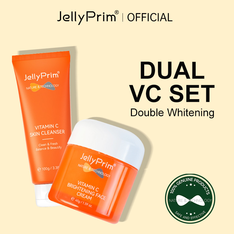 JellyPrim Vitamin C Whitening Facial Moisturizer Melasma Dark Spots