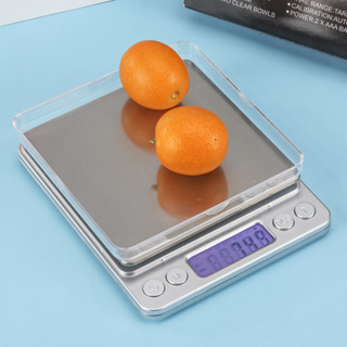 Food Scale for Food Ounces and Grams, Kitchen Scales Digital Weight for  Cooking, Baking, 3kg by 0.1g High Accurate Gram Scale with 2 Tray, Tare  Function, LCD Display 