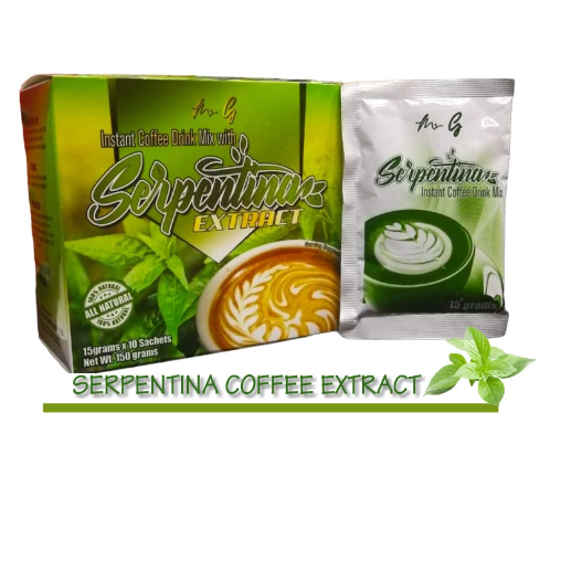 SERPENTINA Extract Instant Coffee Drink Mix 15grams/10 sachets Shopee