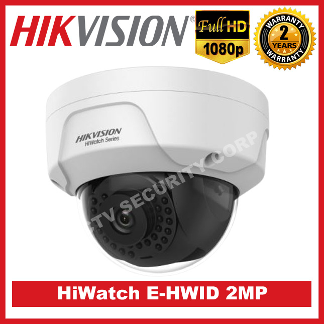 Hikvision HiWatch E-HWID 2MP 1080P Network CCTV Dome Camera | IP Camera ...