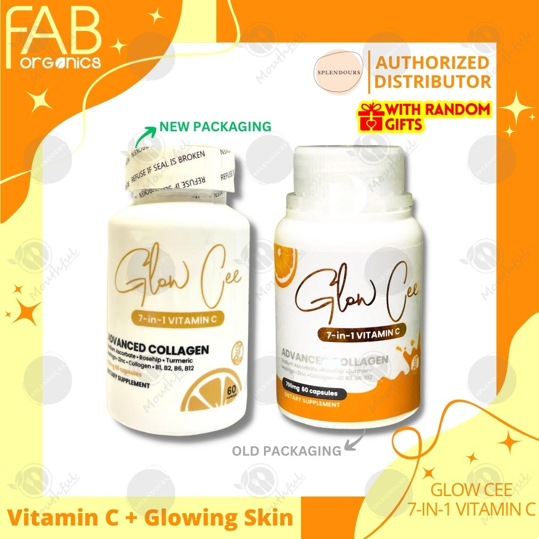 Mouthful Glow Cee 7in1 Vitamin C with Collagen, Rosehip, Turmeric