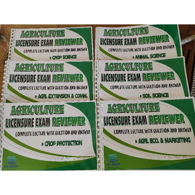 AGRICULTURE BOARD EXAM REVIEWER (GREEN EMPIRE'S REVIEWER) | Shopee Philippines