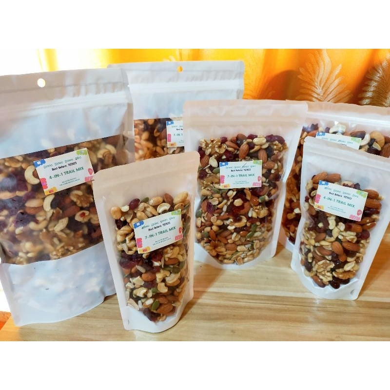 Trail Mix (200g, 500g and 1kg resealable pouch) Shopee Philippines