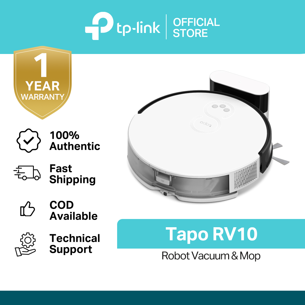 TPLink Tapo RV10 Smart Automatic Cleaning Silent Robot