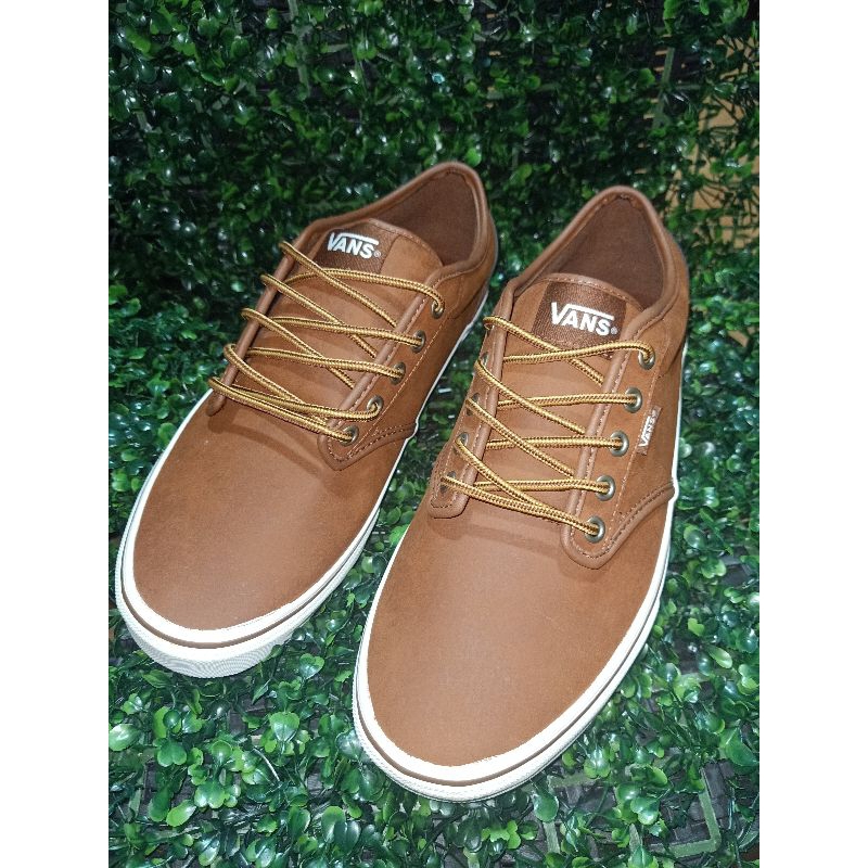 Vans atwood hotsell brown leather