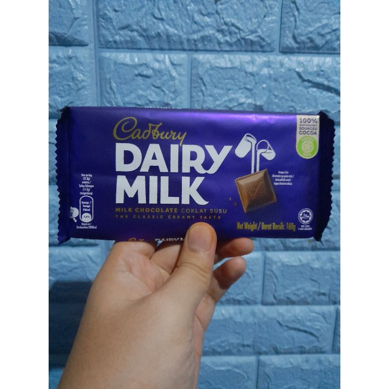 Cadbury Dairy Milk 160g Shopee Philippines