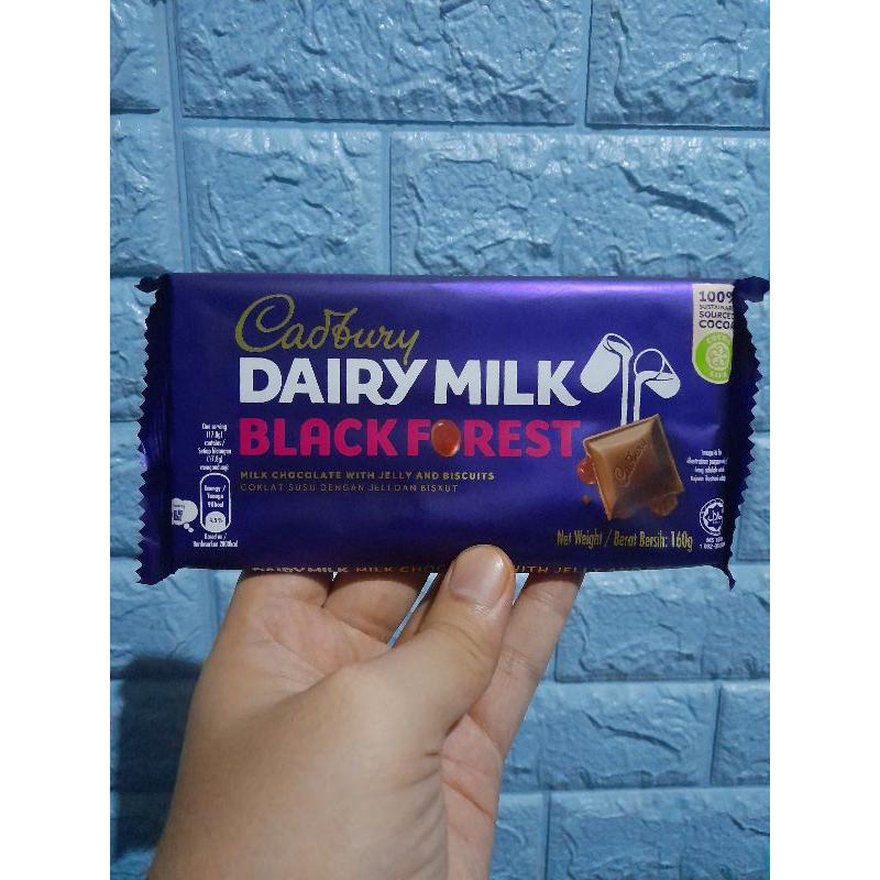Cadbury Dairy Milk Black Forest 160g Shopee Philippines