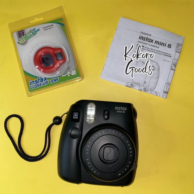 Instax Mini 8 Camera (Black) Shopee Philippines