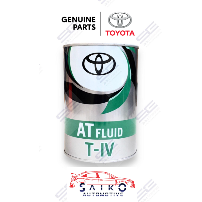 Toyota Automatic Transmission Fluid Type TIV (1 Liter) Shopee
