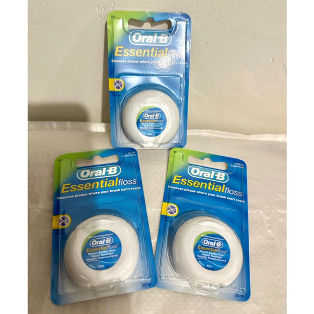 Oral-B Essential Floss Mint Waxed | Shopee Philippines