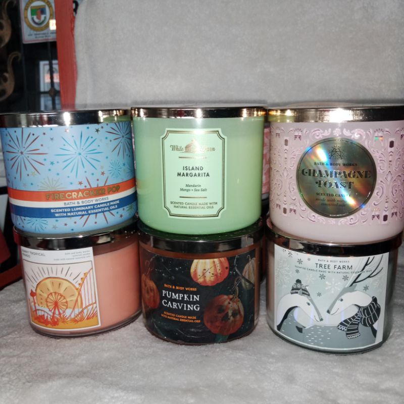 Bath & Body Works Scented Candles 14.5 oz/411g Shopee Philippines