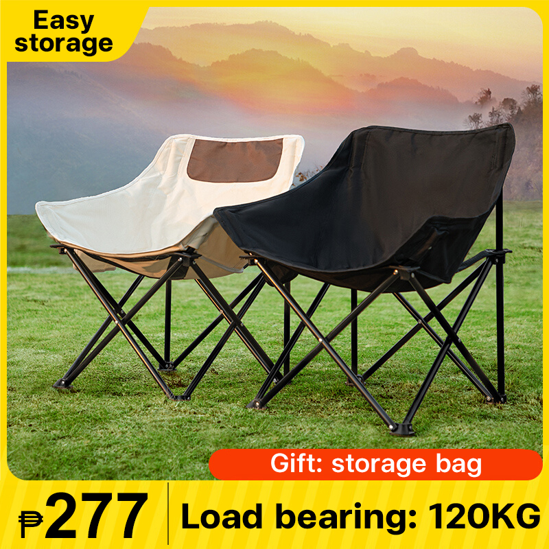 foldable chair camping Portable fishing chair light Beach Outdoor chair ...