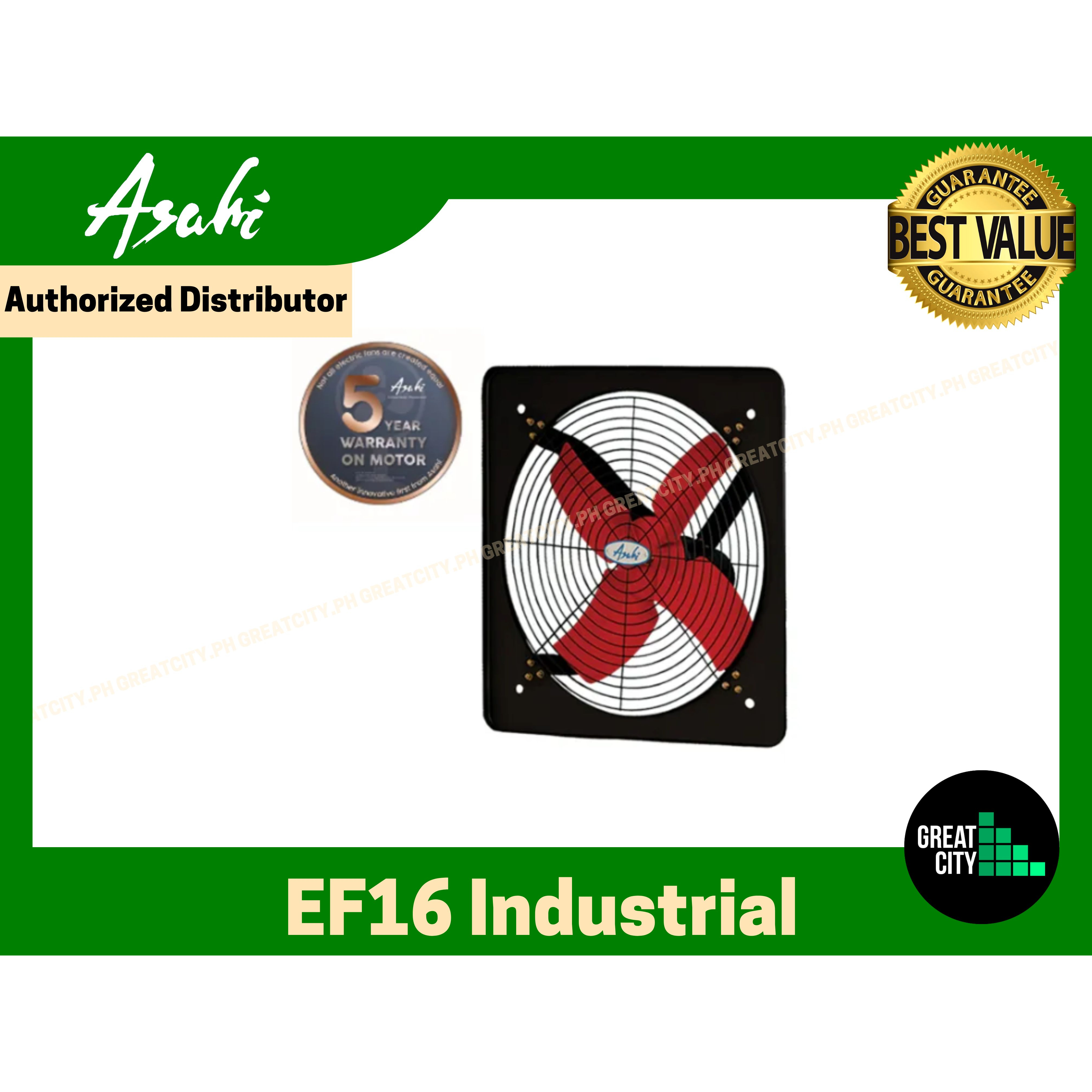 Asahi INDUSTRIAL EXHAUST FAN 16 INCHES Shopee Philippines