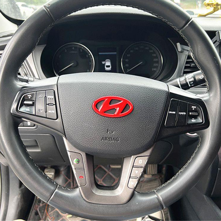 Car Auto Emblem Badge Sticker Decal Replacement For HYUNDAI Metal ...