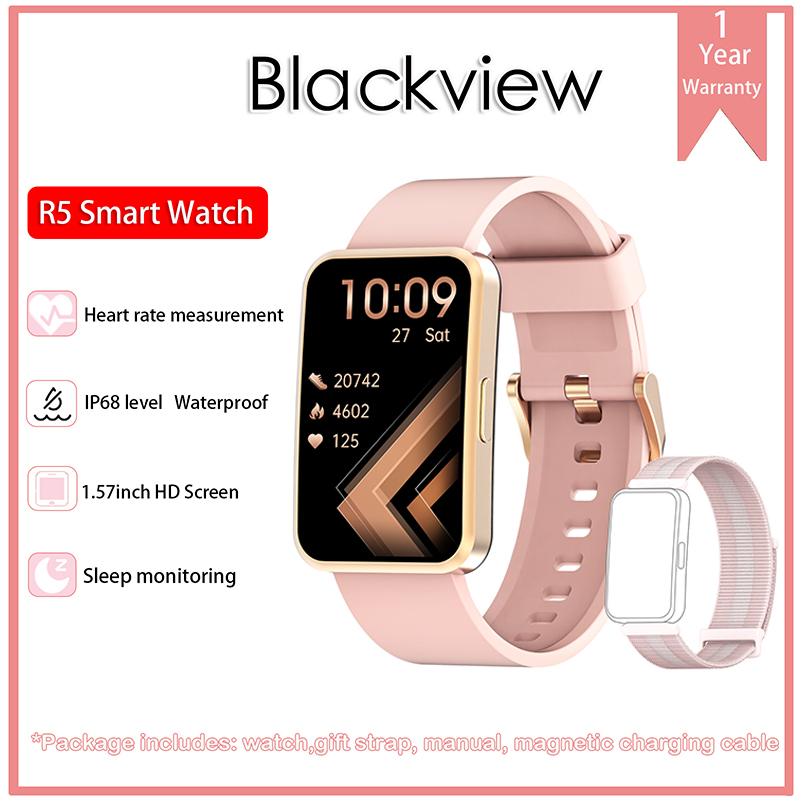 Buy Blackview R5 Smart Watch + Fitness Tracker, 1.57 TFT Touch