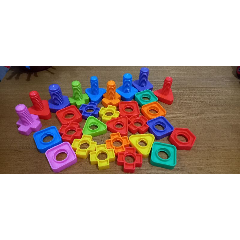 bolts and nuts for kids (for occupational therapy) Shopee Philippines