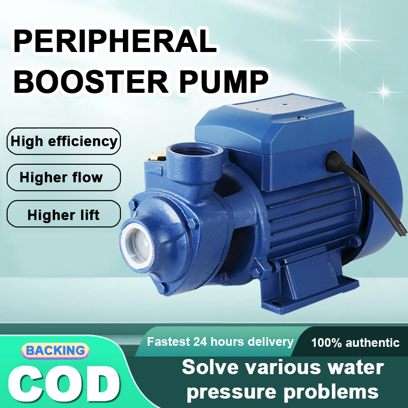 Water Booster Pump 1/2 HP 0.5 HP Jet Pump Peripheral Booster Pump 370W