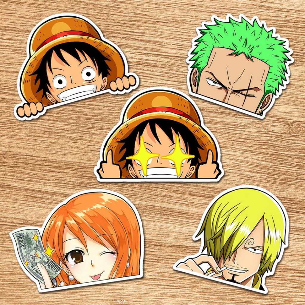 ONE PIECE Stickers (vinyl waterproof) | Shopee Philippines