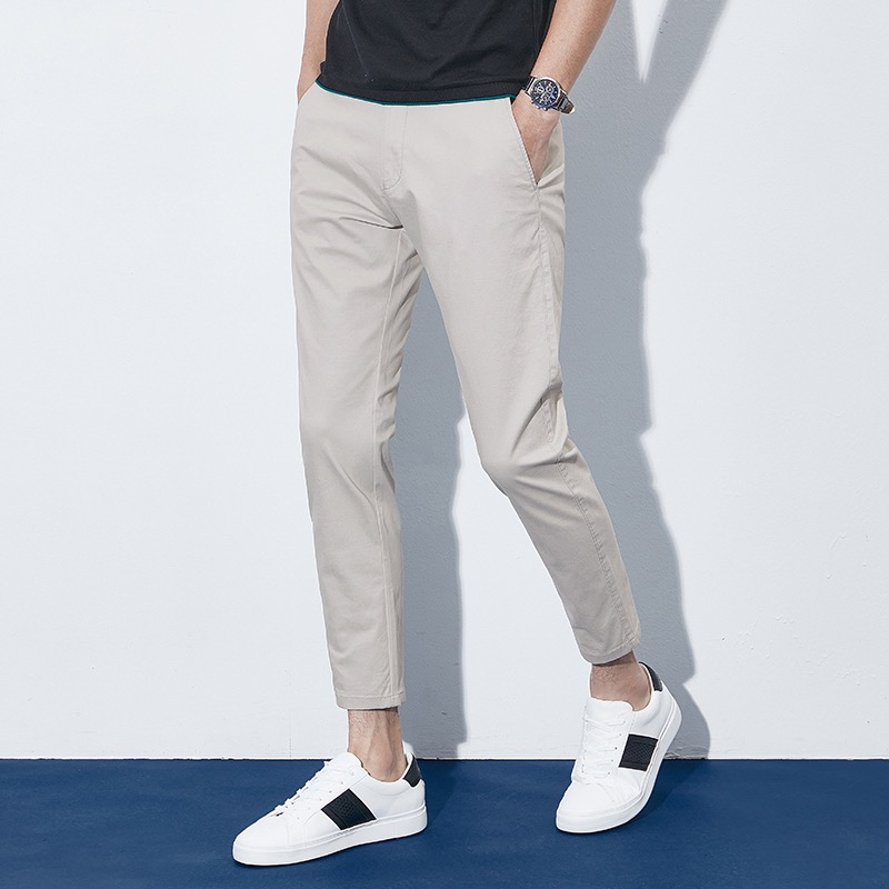New Casual Outfit High Fashion For Men Skinny OFF WHITE Slacks Pants ...