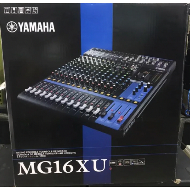 Yamaha Official Audio Mixer MG16XU 16 Channel Stereo Mixer Professional