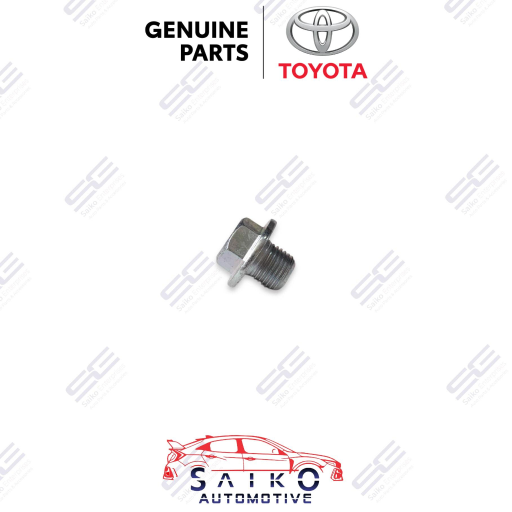 Toyota Vios Yaris Echo 20022016 1NZ 2NZ Engine Oil Drain Plug Shopee