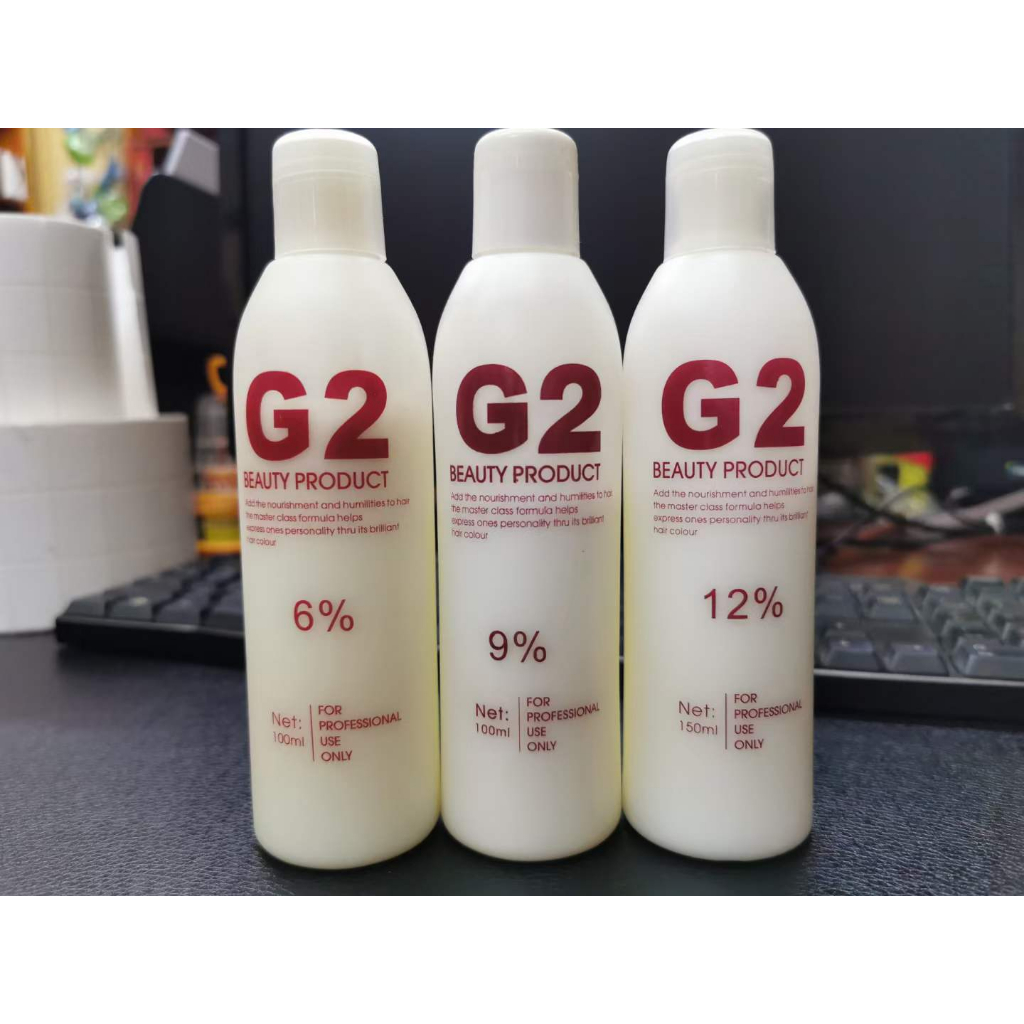 G2 Hair Developer Hair Oxidizing Oxidizer Oxi Solution 150ml 6 9 12
