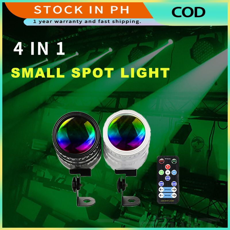 Local ph 4 in 1 spot light remote control party lights rgb light stage ...