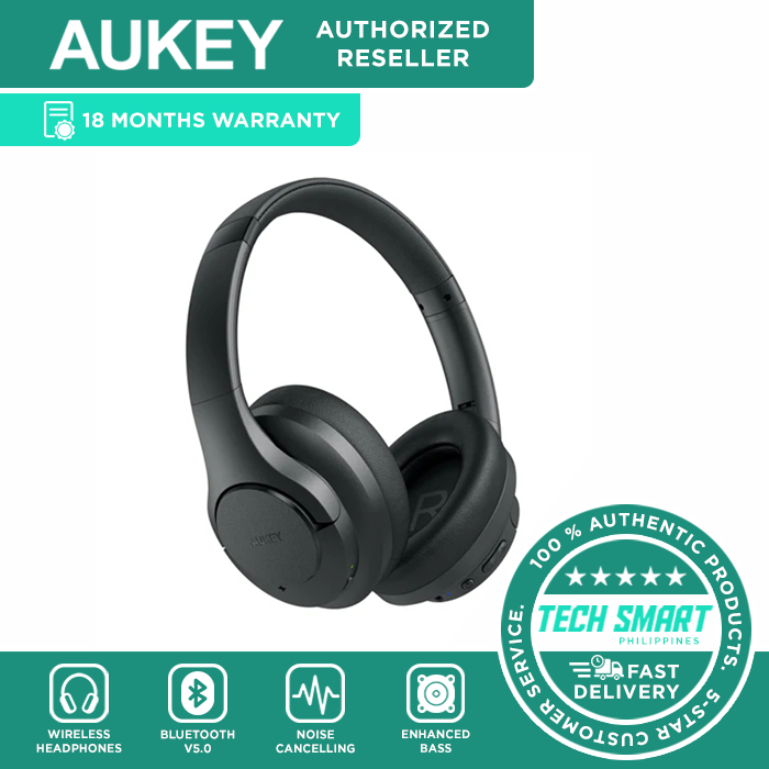 AUKEY EP-N12 Hybrid Active Noise Cancelling Headphones | Shopee Philippines