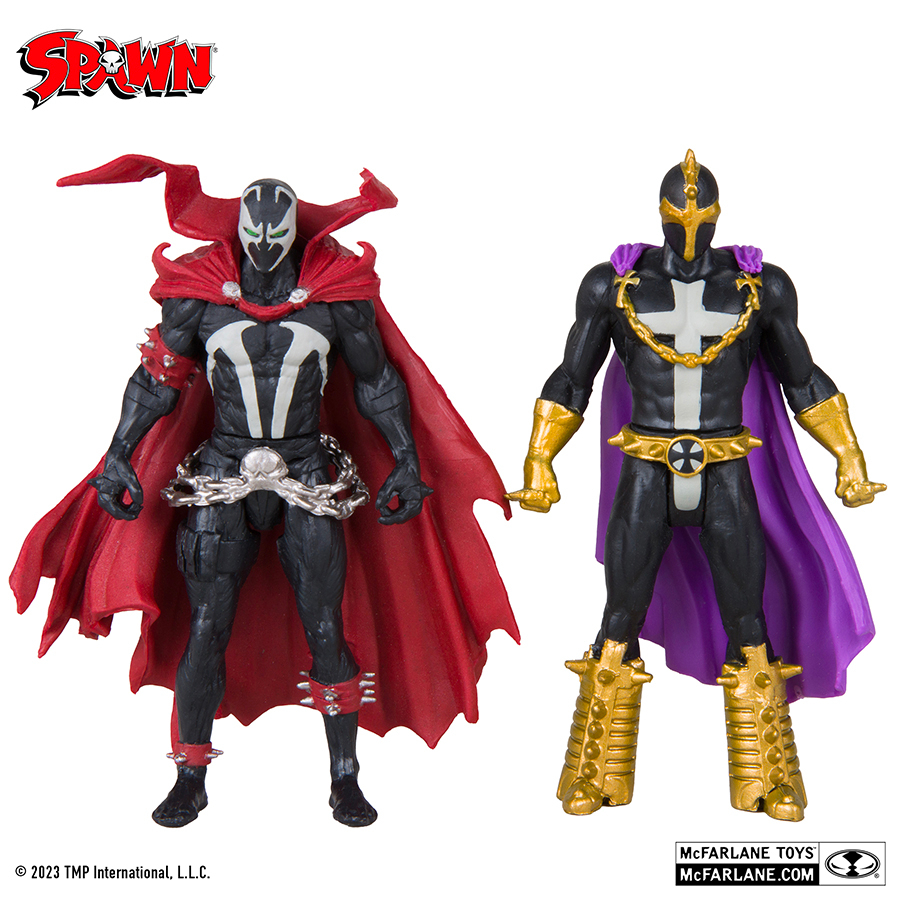 2 Pack Spawn Vs Anti Spawn With Spawn 1 Comic Spawn By Mcfarlane Toys