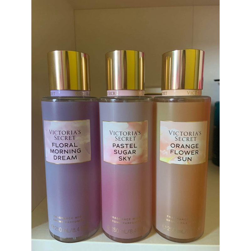 Victoria's Secret Floral Morning Dream Fragrance Mist Lot of 3 New