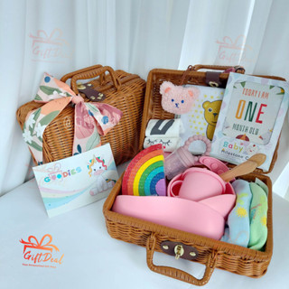 6 month hot sale baby gift basket