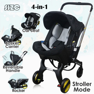 Baby Stroller Car Safety Seat 4 IN 1 Two way Portable Foldable Stroller for Baby Shopee Philippines