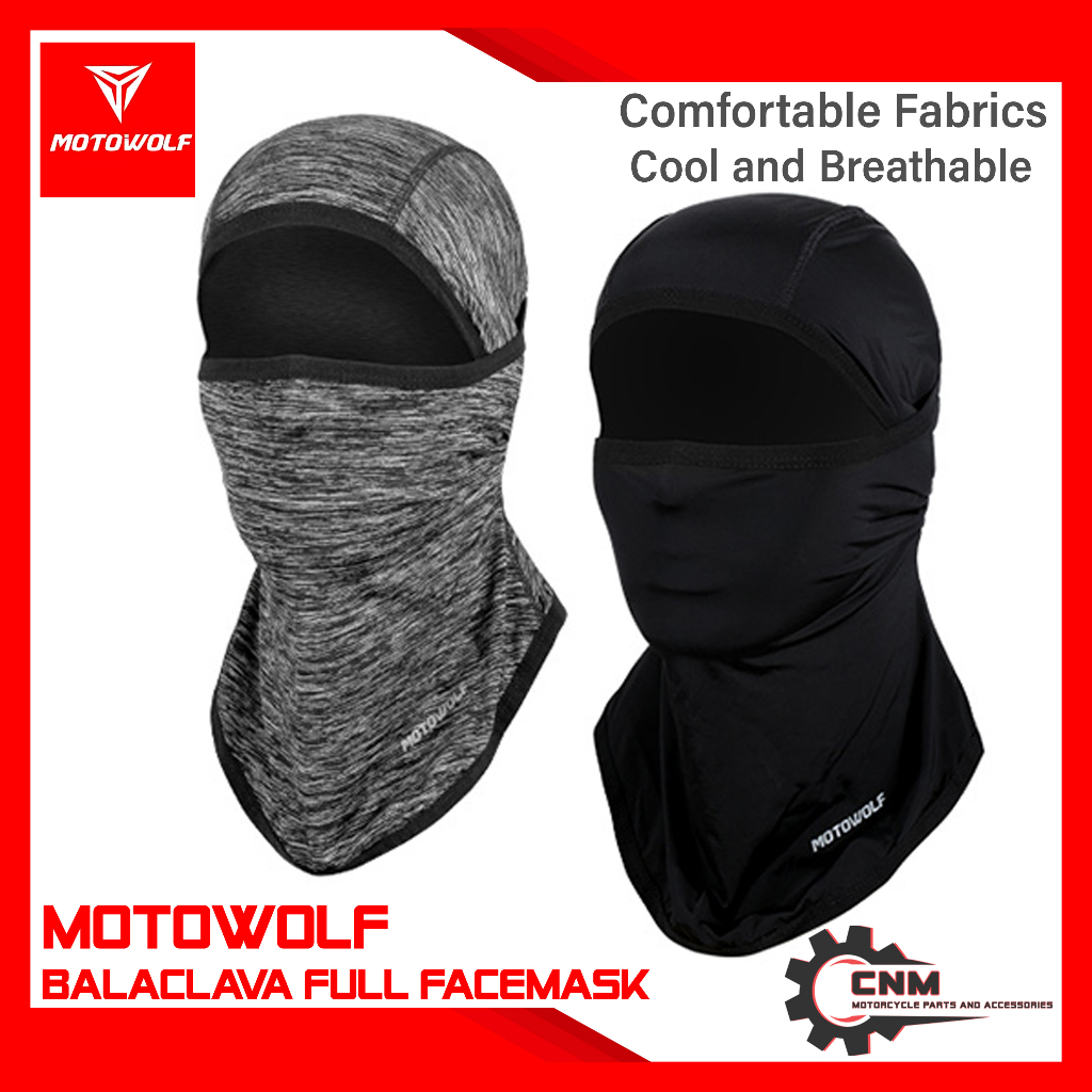 Motowolf Balaclava Full Face Mask Cool Protection Breathable and ...