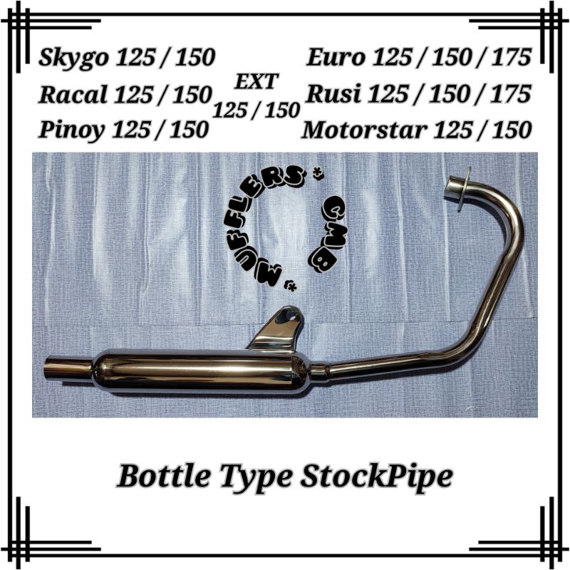 Motorstar/Racal/Skygo/Rusi/Euro/Pinoy/EXT - StockPipe - Bottle Type ...