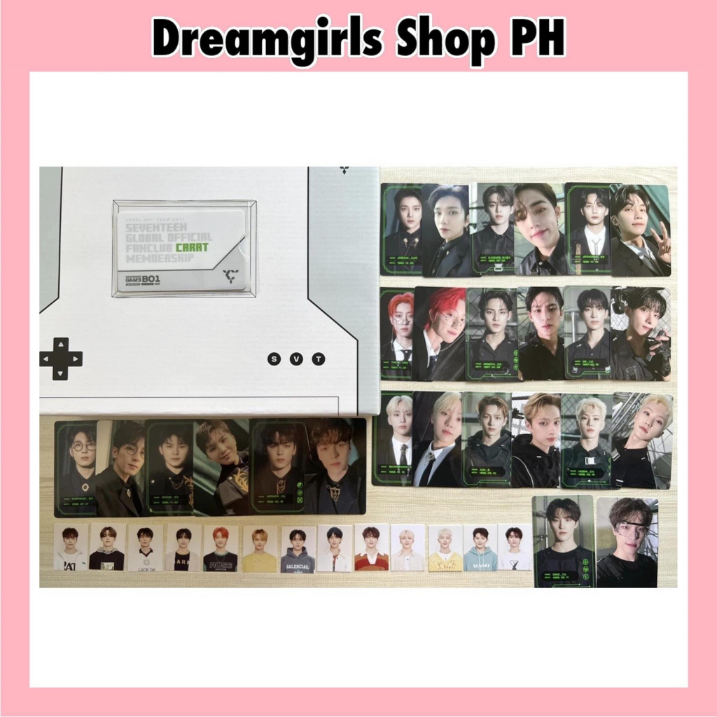 SEVENTEEN Weverse GAM3 BO1 CARAT Membership Kit Tingi Shopee Philippines