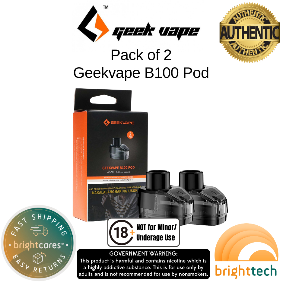Geekvape B100 Aegis Boost Pro 2 Pod Replacement Empty Cartridge ...