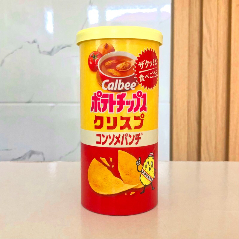Calbee Potato Chips Crisp Consomme Punch 50g Shopee Philippines